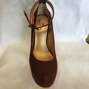 Luichiny EYE DOLL platform heels brown